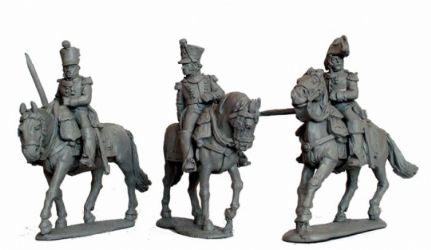 Mounted Infantry Colonels - Metal