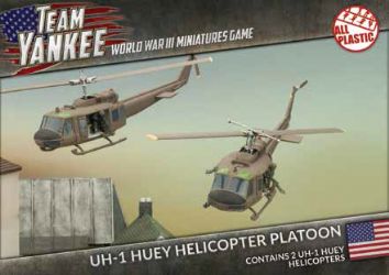 UH-1 Huey Transport Helicopter Platoon (Plastic) 