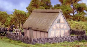 Plastic Medieval Cottage 1300-1700