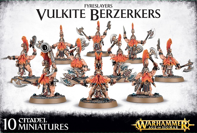 Fyreslayers Vulkite Berzerkers