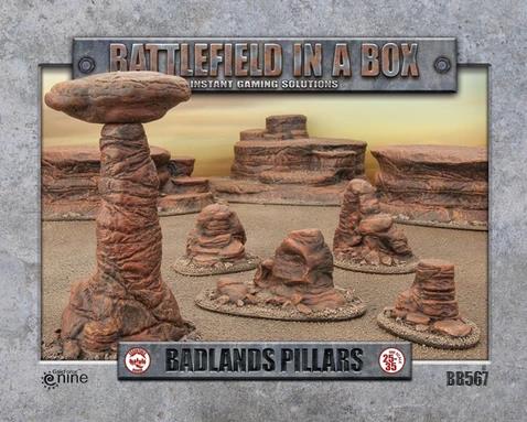 Badlands Pillars - Mars 