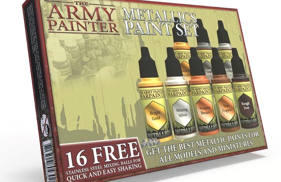 Army Painter Metallics Paint Set