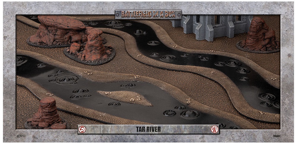 Tar River (6ft) - 30mm.  