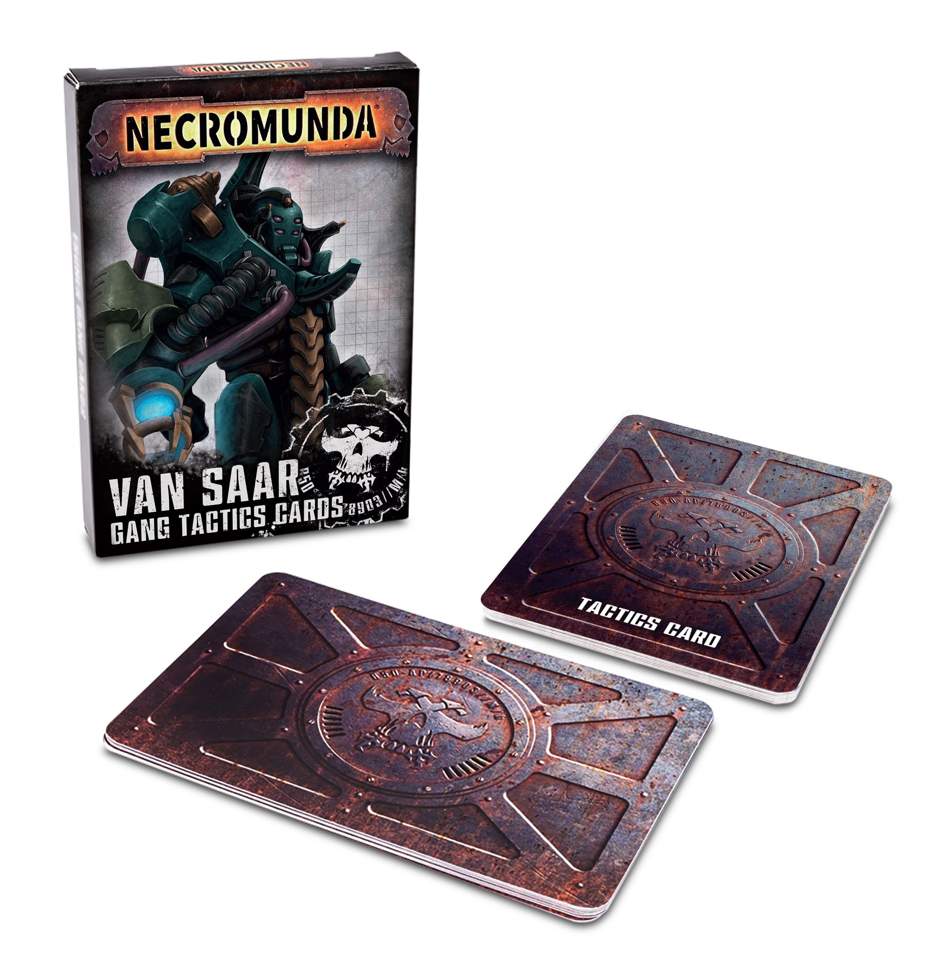 Necromunda: Van Saar Gang Tactics Cards 