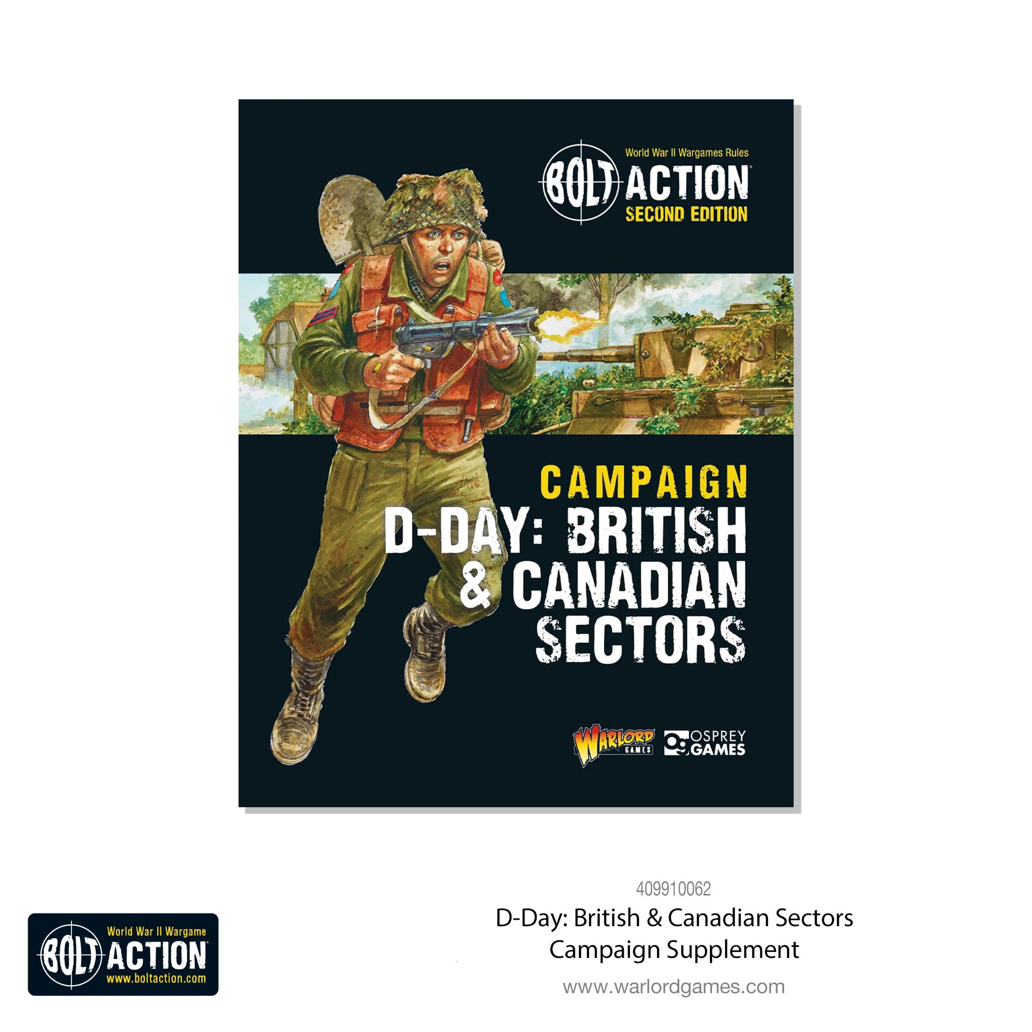 Campaign: D-Day: British & Canadian Sectors - Bolt Action Theatre Book