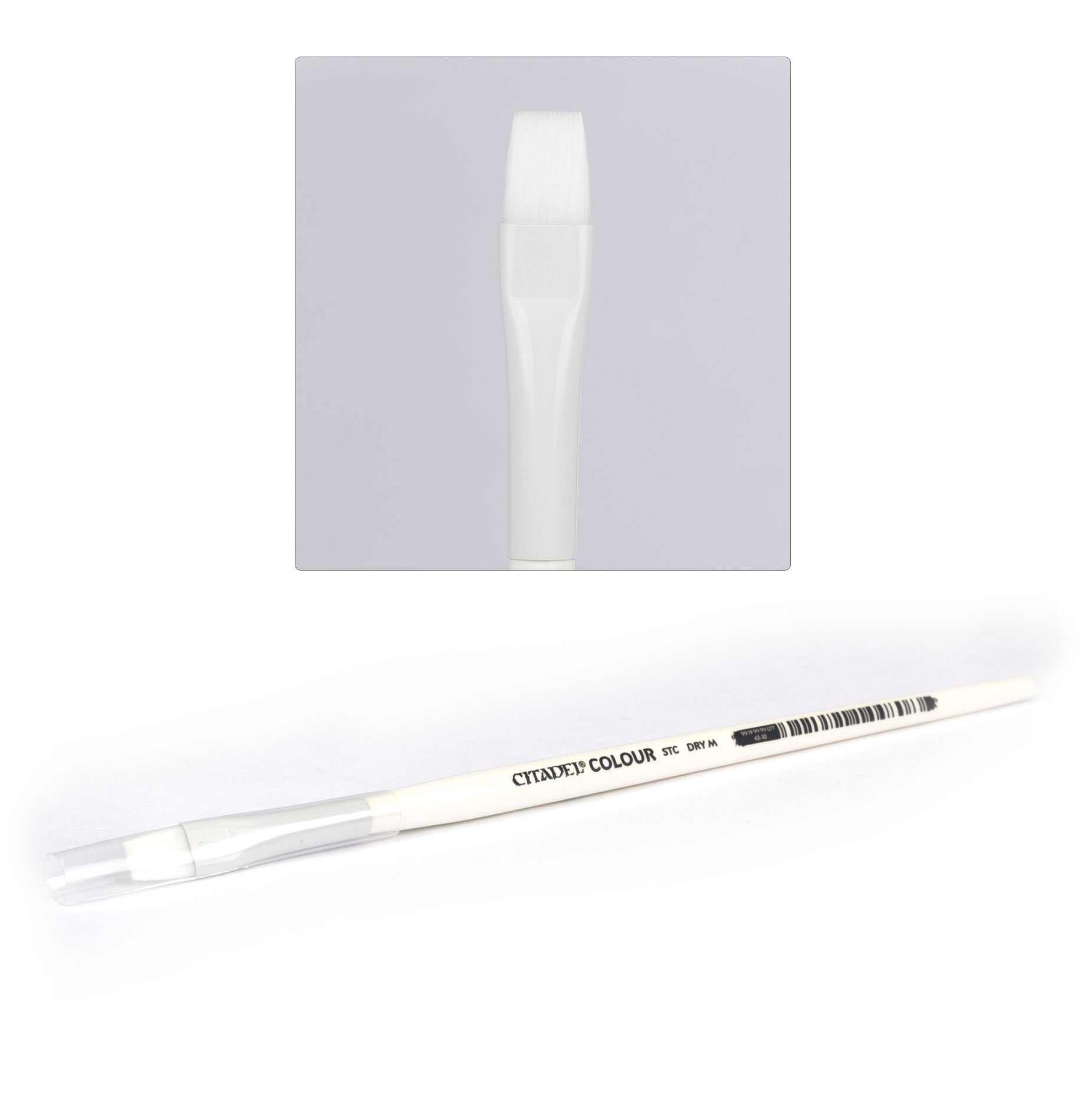 Synthetic Medium Drybrush