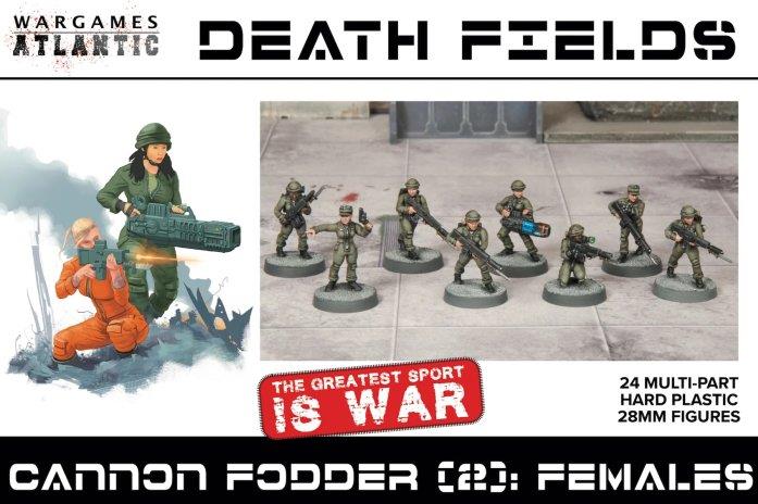 Death Fields: Cannon Fodder (2) Females