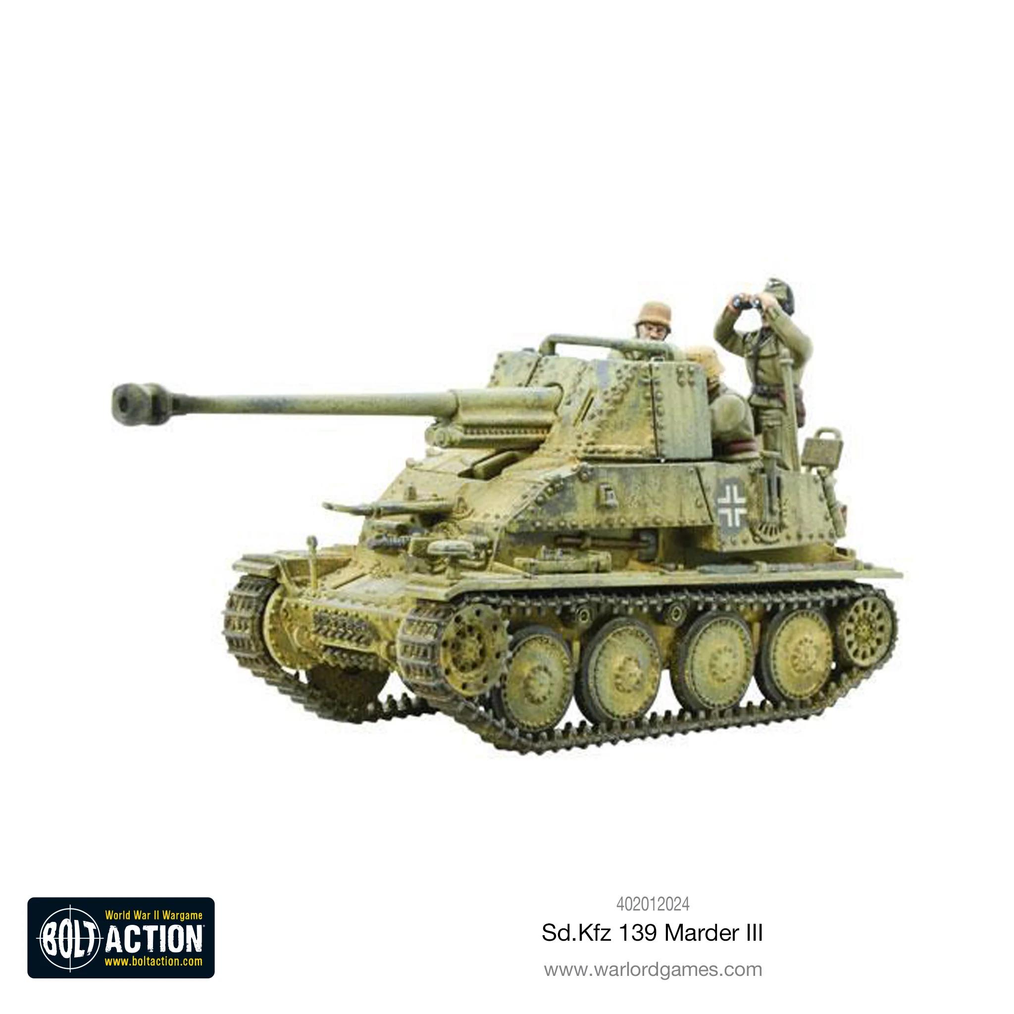 Sd.Kfz 139 Marder III plastic box set