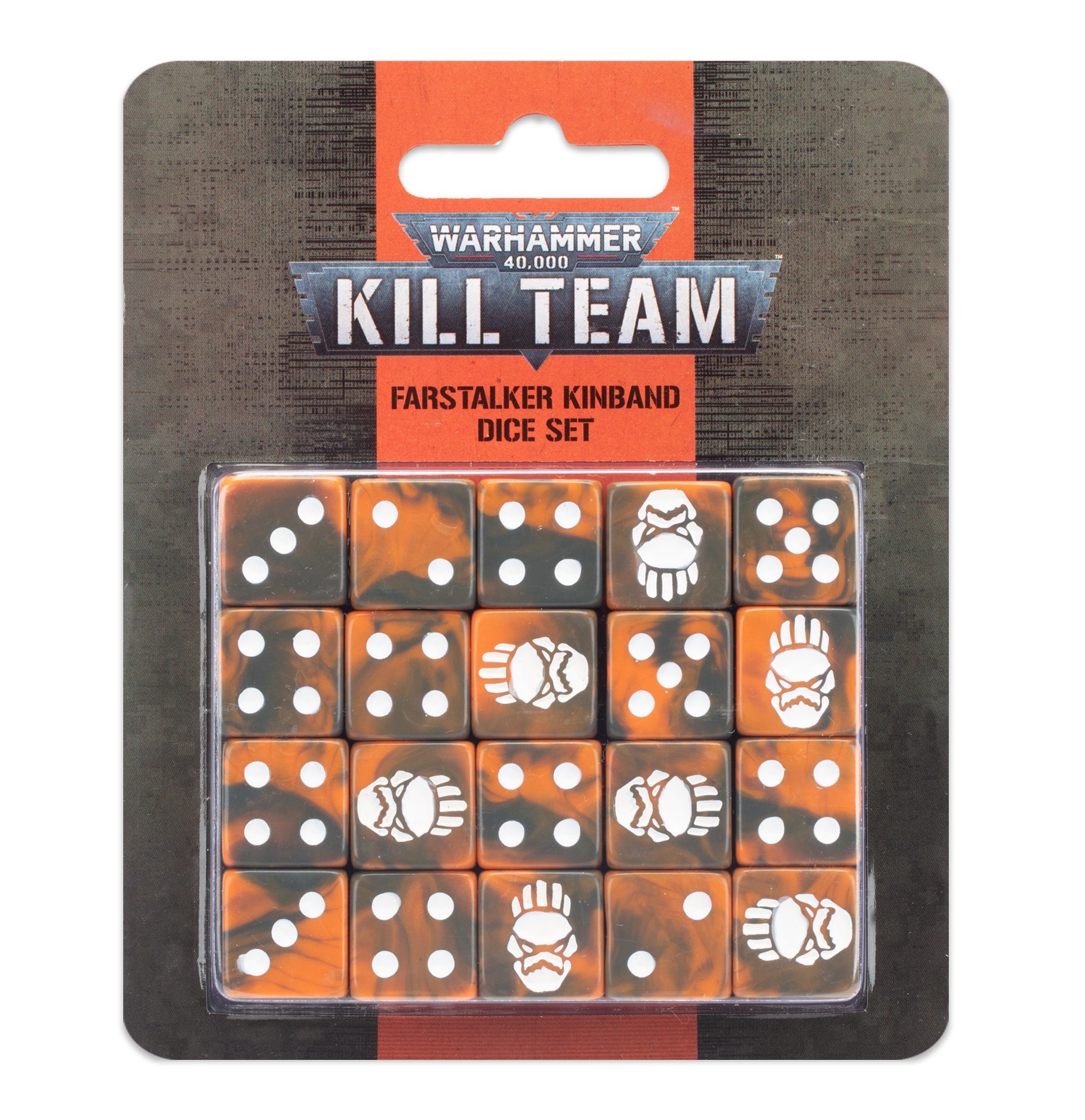 Kill Team: Farstalker Kinband Dice set