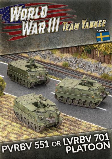 Swedish Pvrbv 551 or Lvrbv 701 Platoon (x3)