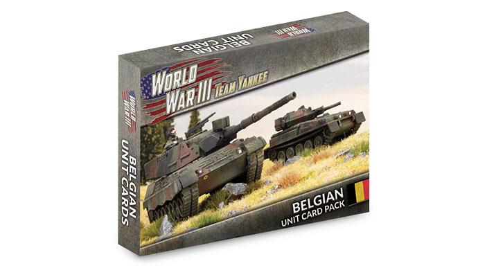 Belgian Unit Card Pack (33x Cards)