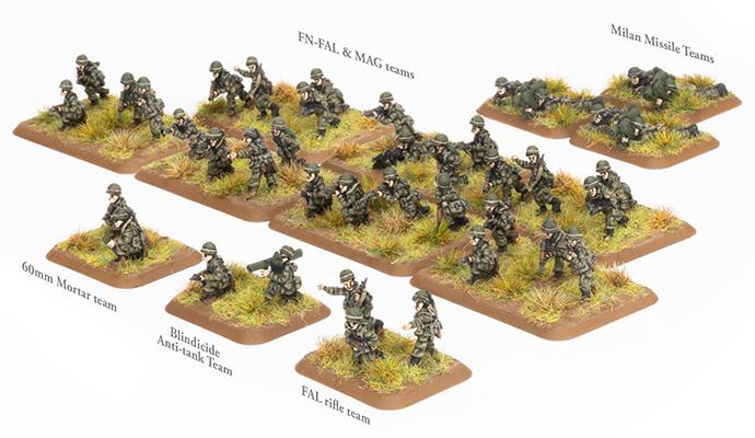 Belgian Infantry Platoon (x41 Figures)