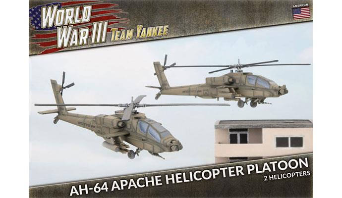 AH-64 Apache Helicopter Platoon (Plastic)