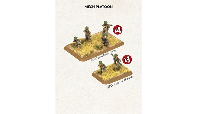 Iraq Mech Platoon (WWIII x22 Figures)