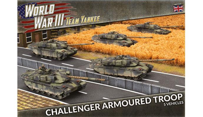 Challenger Armoured Troop (Plastic)