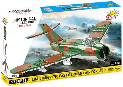 LIM 5 MIG-17F East German Cold War brick plane model