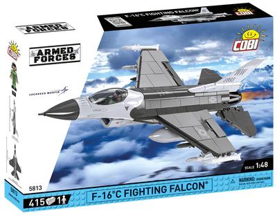 F-16C Fighting Falcon brick plane model kit 