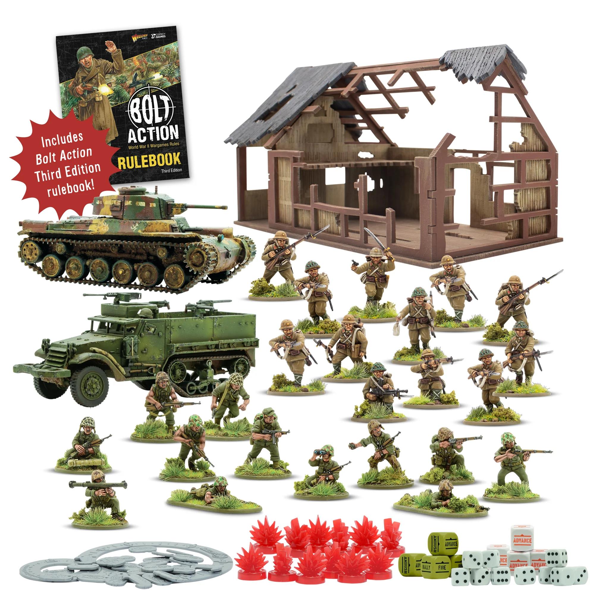 Bolt Action Starter Set-Island Assault! (Third Edition)