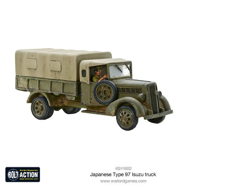 Japanese Type 97 Isuzu Truck