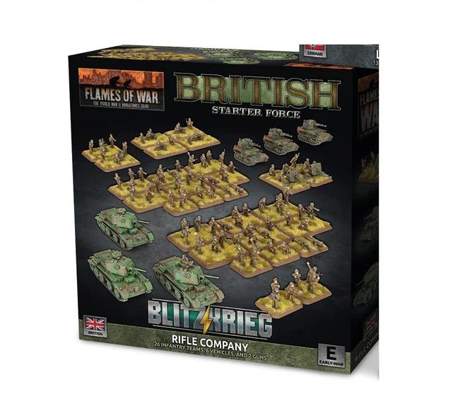 Blitzkrieg - British Rifle Company (Plastic)