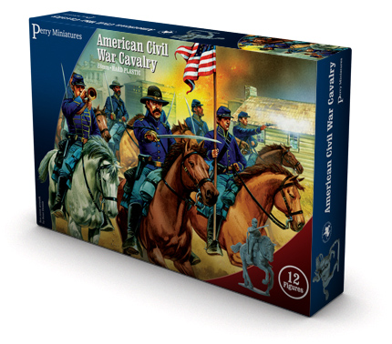 American Civil War Cavalry plastic boxed set