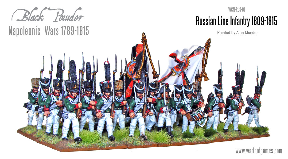 Napoleonic Russian Line Infantry 1809-14