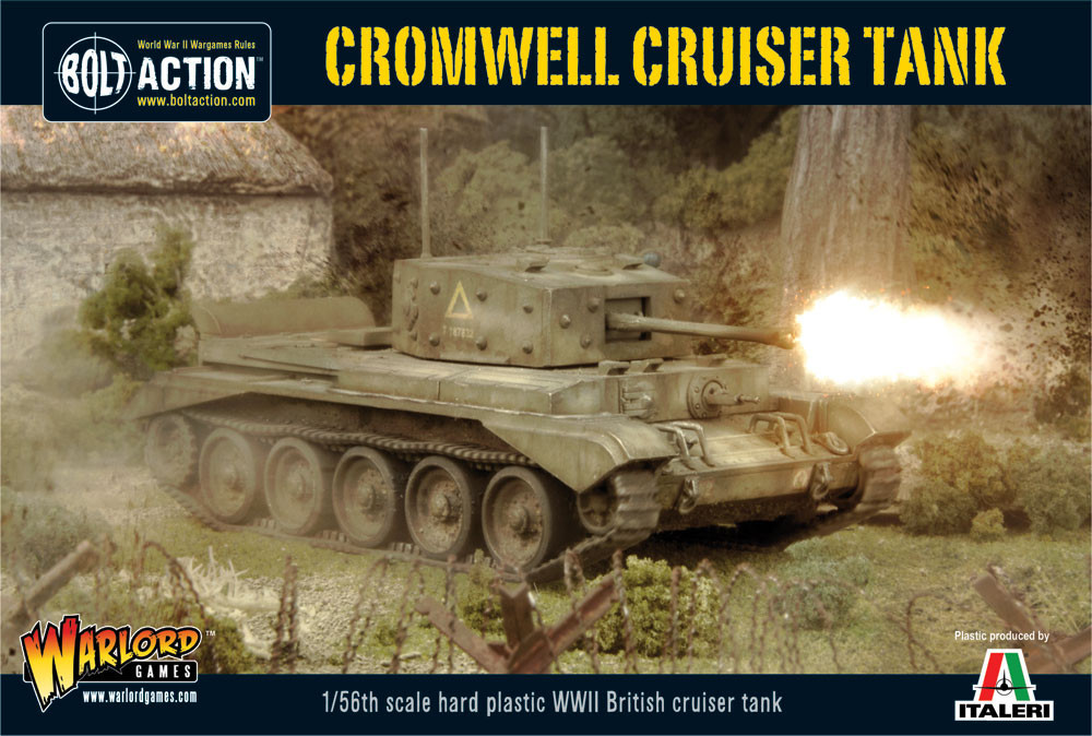 Cromwell Cruiser Tank plastic box set 