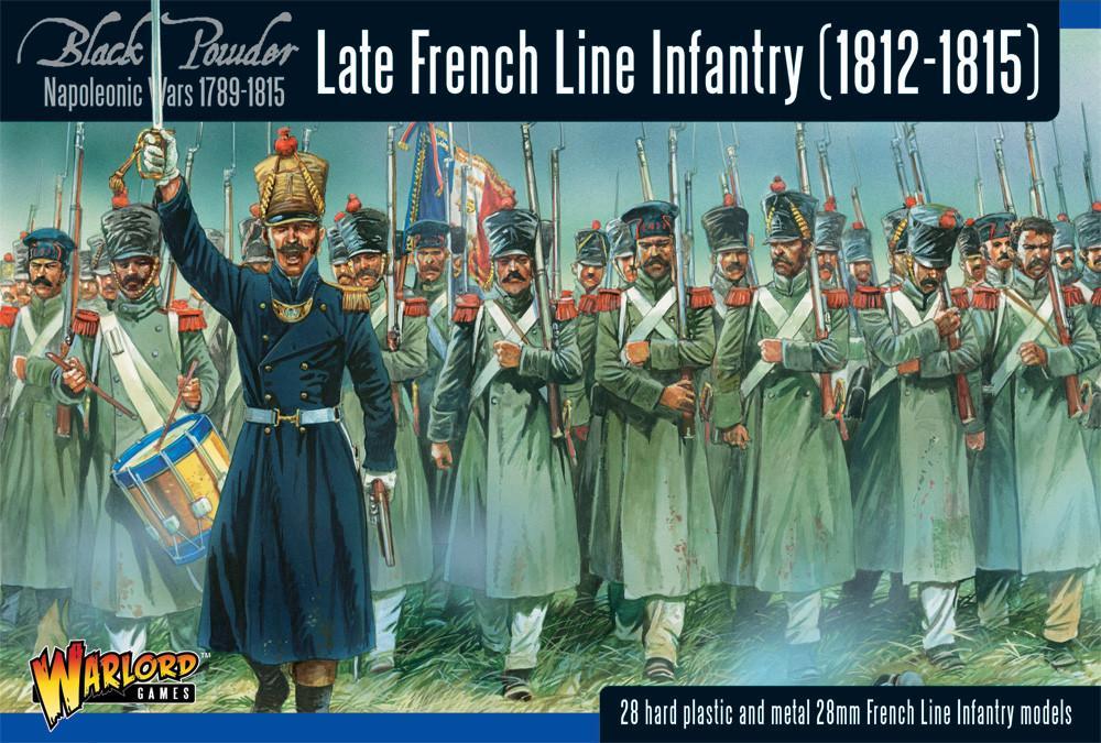 Napoleonic War Late French Line Infantry (1812-1815)