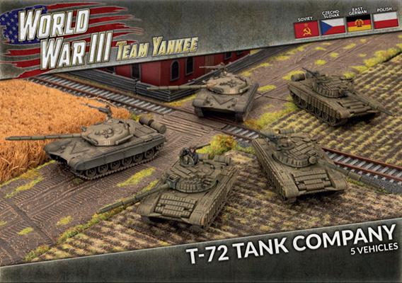 T-72 Tank Company (x5 Plastic)