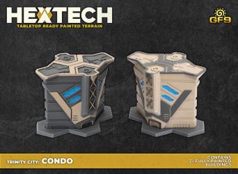 Hextech Trinity City Condo (Battletech Compatible Terrain)