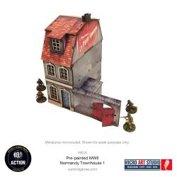  Pre-Painted WW2 Normandy Townhouse 1