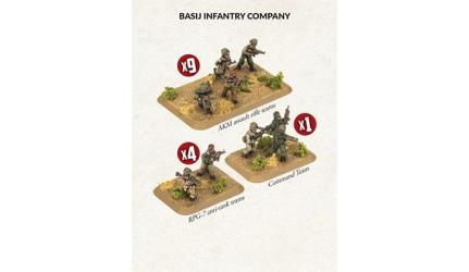 Basij Infantry Company (WWIII x47 Figures)