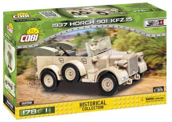 Afrika Korps 1937 Horch 901 (KFZ 15) brick car model