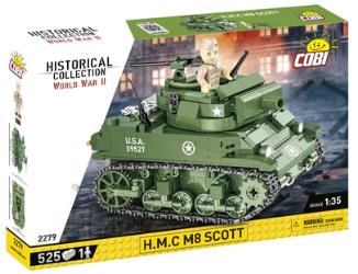 H.M.C M8 Scott brick tank model