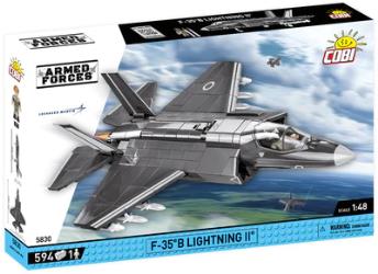 F-35B Lightning II (RAF) 550 brick plane model