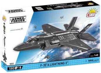 F-35A Lightning II (Polish Air Force) brick plane model