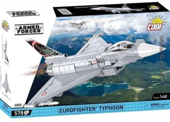 Eurofighter Typhoon (Austria) brick plane model