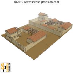 Mediterannian Villa Scenery set 2 (28mm)