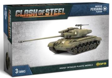 American M26 Pershing Tank Platoon (x3 Plastic)