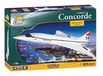 Concorde brick plane model