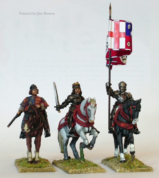 Yorkist Mounted High Command - Metal