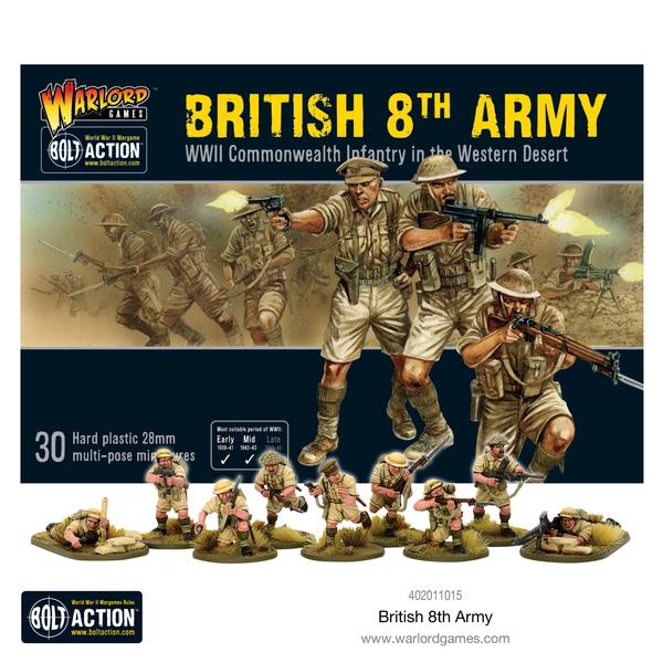 8th Army Plastic box set 