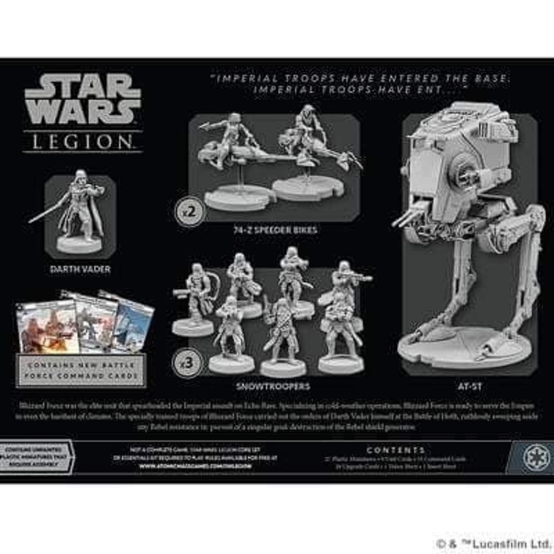 Star Wars Legion Empire Battleforce: Blizzard Force