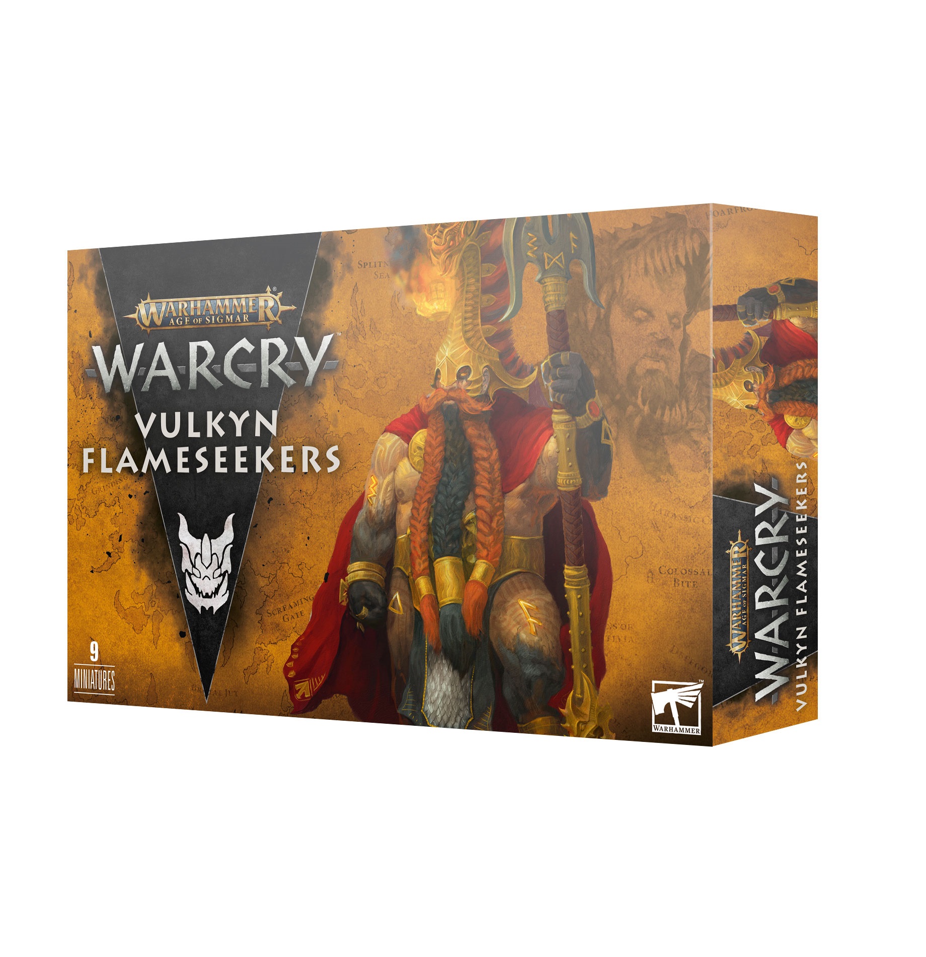 Warcry Fyreslayers: Vulkyn Flameseekers 