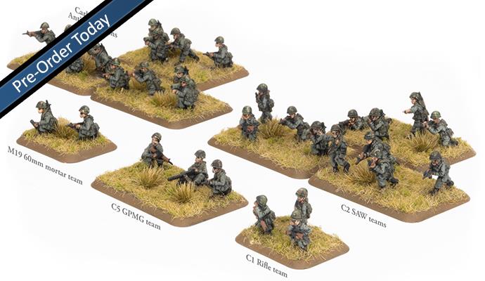 Canadian Mechanised Platoon (x44 figures)