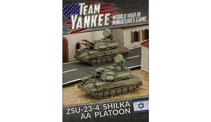 Israel ZSU-23-4 Shilka AA Platoon (WWIII x2 Tanks)