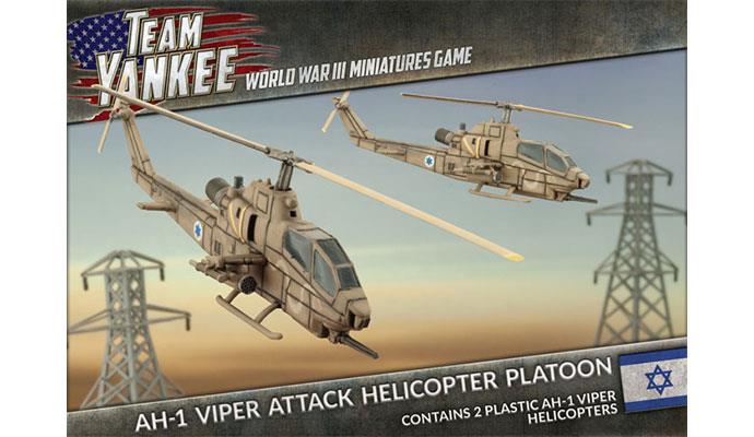 Israel AH-1 Viper Attack Helicopter Platoon (Plastic)