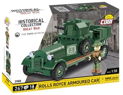 Rolls Royce Armoured car WWI brick model