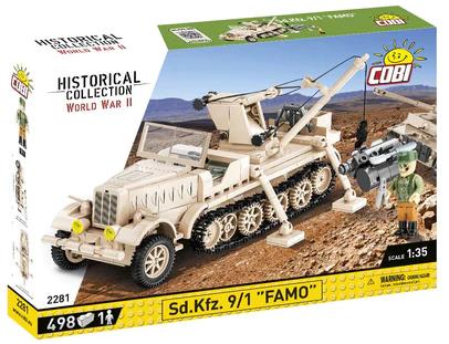 SD.KFZ.9/1 Famo Half-Track brick model 