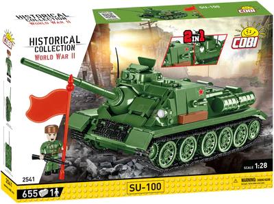 SU-100 brick tank set 